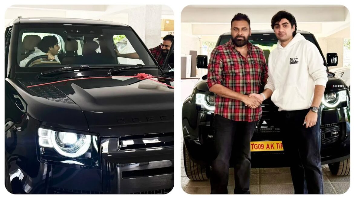 దర్శకుడు సుజీత్‌కి పవన్ కళ్యాణ్ ల్యాండ్ రోవర్ డిఫెండర్‌ను బహుమతిగా ఇచ్చాడు
