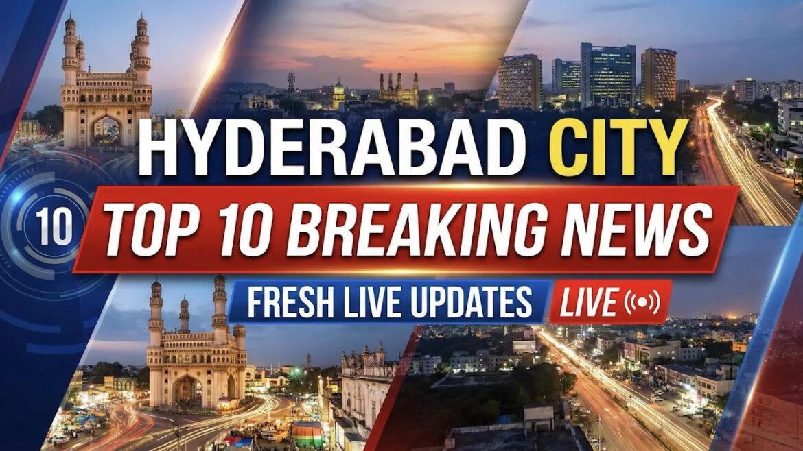 నగరం నుండి తాజా ప్రత్యక్ష ప్రసార నవీకరణలు
