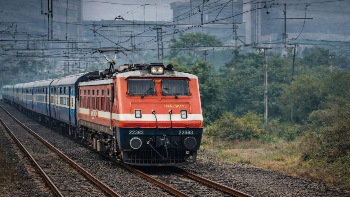 Indian Railways new projects (Image generated using AI)