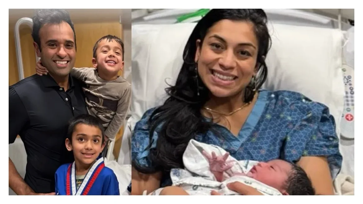 కూతురు సావిత్రికి స్వాగతం పలికిన వివేక్ రామస్వామి