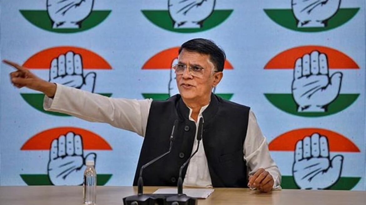 Congress leader Pawan Khera