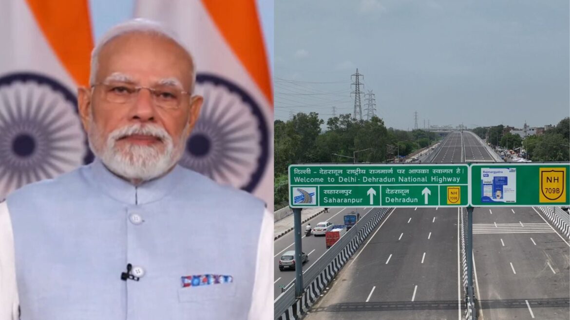 Delhi-Dehradun Expressway inauguration by PM Modi on April 14 will reduce travel time for the 210 km stretch to about 150 minutes, enhancing connectivity between the two cities. (Image: NHAI/PIB)