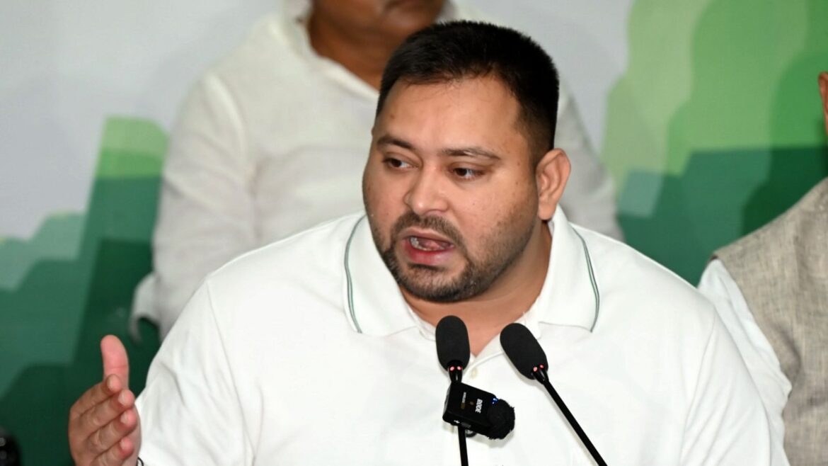 Bihar govt will be ‘run from Gujarat’: Tejashwi Yadav