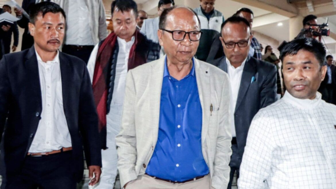 Manipur CM Yumnam Khemchand Singh