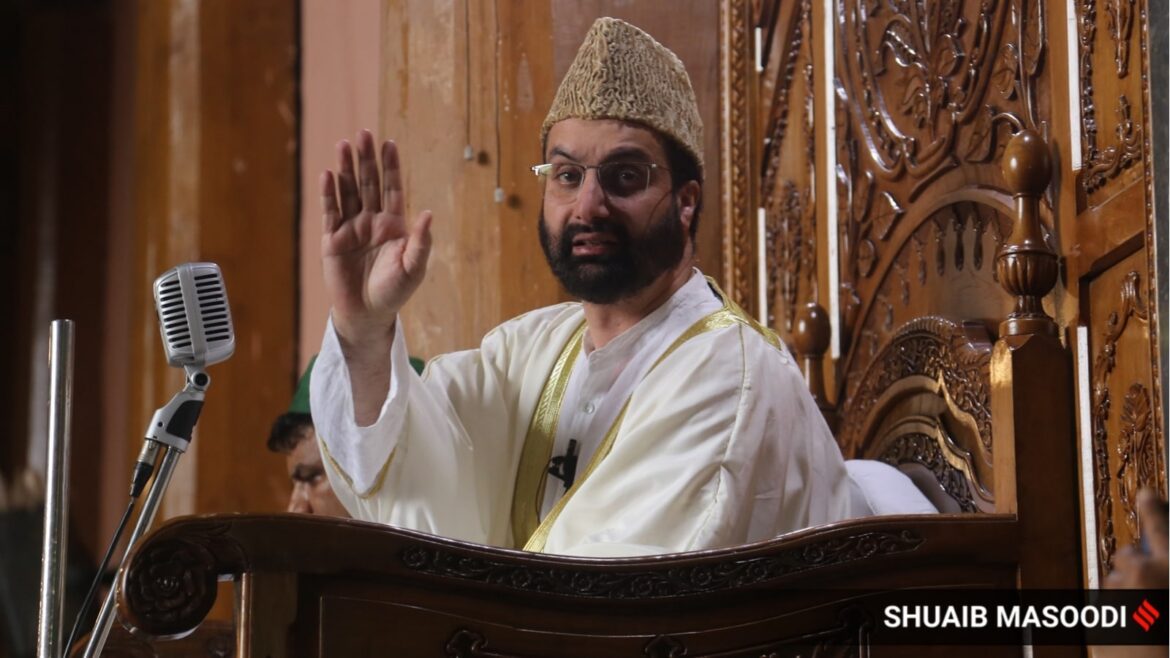 Srinagar, jama masjid, Srinagar jama masjid, Srinagar jama masjid praise for Pope Leo, Pope Leo, Pope Leo XIV, Pope Leo advocacy for peace, Mirwaiz Umar Farooq, Indian express news, current affairs