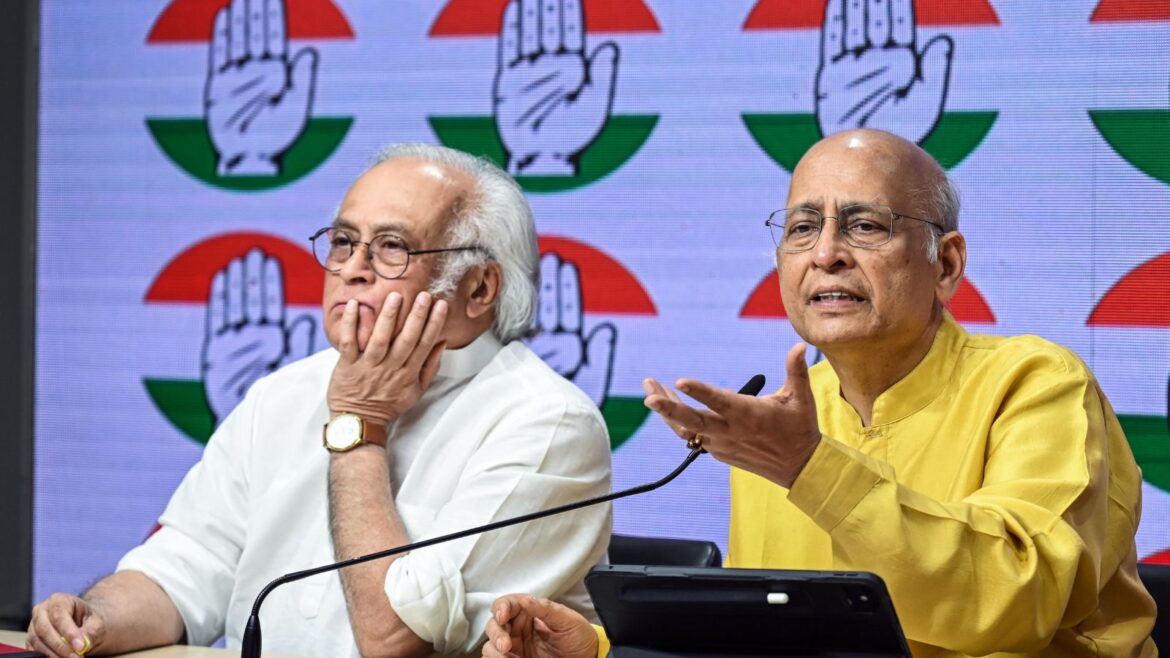 Defamation case: Congress welcomes pre-arrest bail to Khera; Singhvi exchanges barbs with Himanta