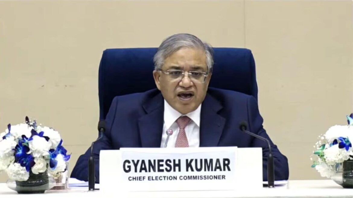 “Fair rolls lead to fair polls. That’s the moment today and India is in it,” Kumar said.