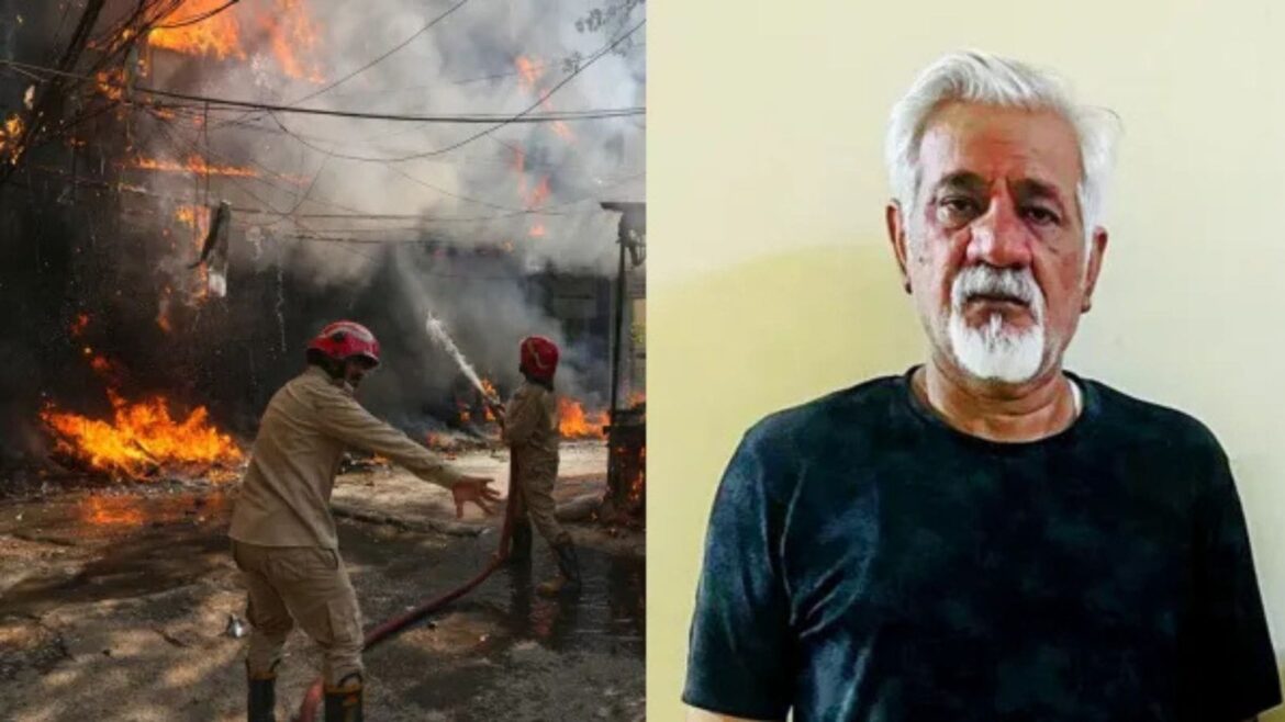 Lavkesh Bajaj Delhi fire